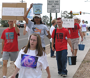 Tucson Water Walk for World Week by Christopher Redner